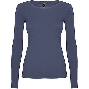 Dámské tričko s dlouhým rukávem, ROLY EXTREME, riflové barvy, vel. 2XL - trička s potiskem