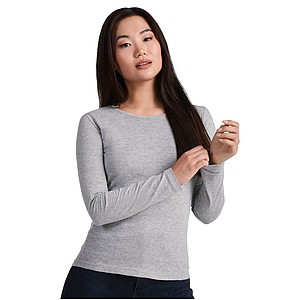 Dámské tričko s dlouhým rukávem, ROLY EXTREME, světle šedá, vel. 2XL