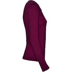 Dámské tričko s dlouhým rukávem, ROLY EXTREME, vínová, vel. 2XL