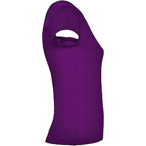 Dámské tričko s krátkým rukávem a výstřihem do V, ROLY VICTORIA, fialová, vel. M