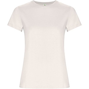 Dámské tričko s krátkým rukávem, ROLY GOLDEN, krémová, vel. L