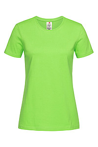 Dámské tričko STEDMAN CLASSIC -T ORGANIC WOMEN z bio bavlny, jasně zelená S