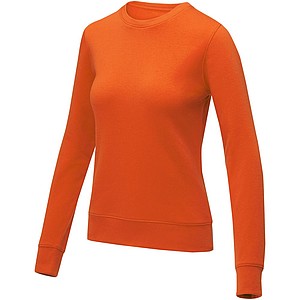 Dámský svetr s kruhovým výstřihem Elevate ZENON, oranžový, vel. M