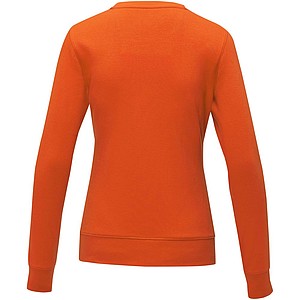 Dámský svetr s kruhovým výstřihem Elevate ZENON, oranžový, vel. M