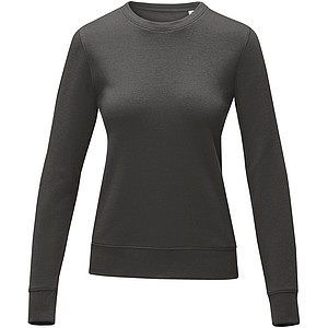Dámský svetr s kruhovým výstřihem Elevate ZENON, tmavě šedý, vel. XXL