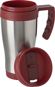 DARKEN Cestovní termohrnek, objem 0,4l, černý