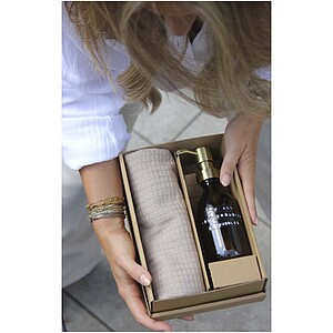 Dárková krabička, hnědá