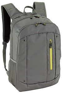DECLAN Šedý batoh se žlutými detaily - reklamní předměty