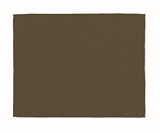 Deka 120x150cm, RPET fleece, hnědá