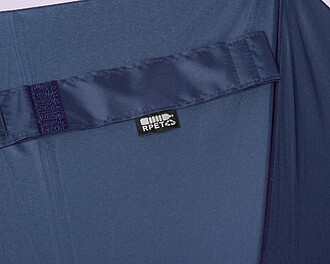 Deštník s bambusovou rukojetí, tmavě modrá