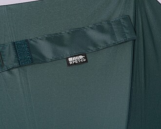 Deštník s bambusovou rukojetí, tmavě zelená