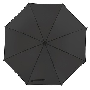 Deštník s pouzdrem, černá, pr. 125 cm