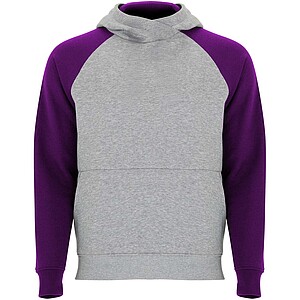 Dětská dvoubarevná mikina Roly Badet, velikost 3/4 roky, šedá/fialová