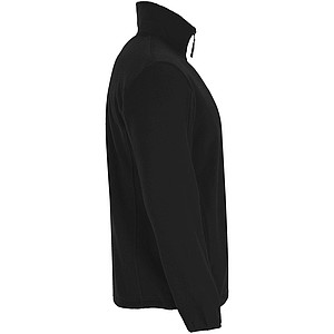 Dětská fleecová celorozepínací bunda, ROLY ARTIC, černá, vel. 8