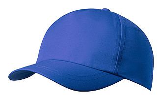 Dětská pětipanelová kšiltovka z RPET, modrá