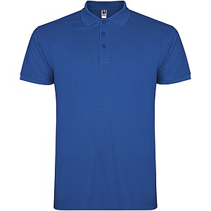 Dětská polokošile s krátkým rukávem, ROLY STAR, královská modrá, vel. 3/4