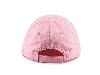 Dětská šestipanelová kšiltovka, světle růžová