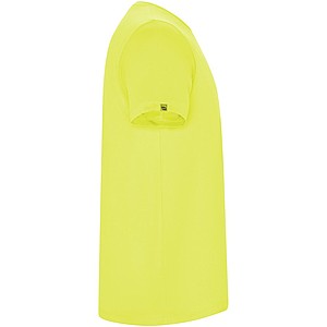 Dětské sportovní tričko s krátkým rukávem, ROLY IMOLA, fluorescenční žlutá, vel. 8