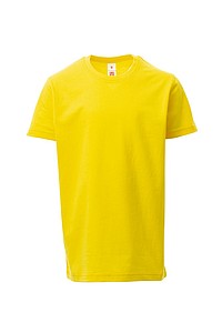 Dětské tričko PAYPER PRINT KIDS, žlutá, 7/8 let