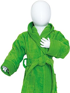Dětský župan s kapucí 80/92, 340, zelená, 80/92