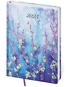Diář denní A5 - Vario Lyra Violet - diář s vlastním potiskem