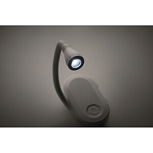 Dobíjecí světlo na čtení, bílá