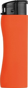 DREMON Ergonomicky tvarovaný, plnitelný zapalovač, oranžová