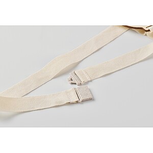 Dřevěná medaile, béžová