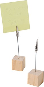Dřevěný memoholder, kostka