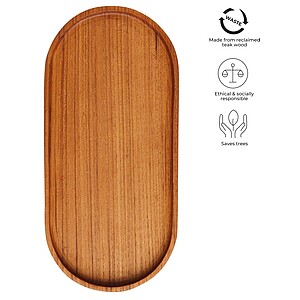 Dřevěný tác, hnědá