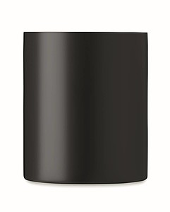Dvojstěnný kovový hrnek, 300ml, černý