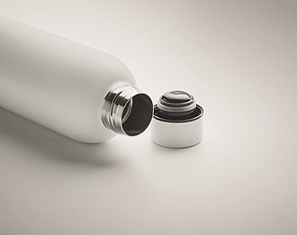 Dvoustěnná láhev na pití, 500ml, bílá