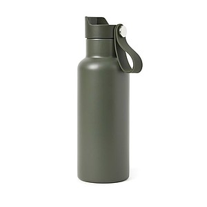 Dvoustěnná láhev na pití 500ml, zelená