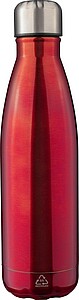 Dvoustěnná lahev z nerezové oceli 500 ml, červená