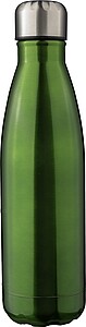 Dvoustěnná lahev z nerezové oceli 500 ml, zelená