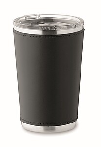 Dvoustěnný kelímek 350 ml, černá - reklamní předměty