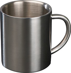 Dvoustěnný nerezový hrnek, 300ml - reklamní hrnky