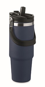 Dvoustěnný pohár 850 ml, tm. námořní modrá - reklamní předměty