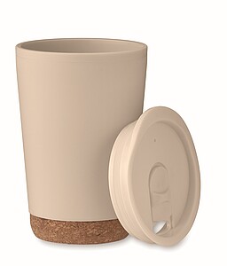 Dvoustěnný pohárek 300 ml, béžová