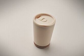 Dvoustěnný pohárek 300 ml, béžová