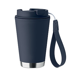 Dvoustěnný pohárek 300 ml, tmavě námořní modrá
