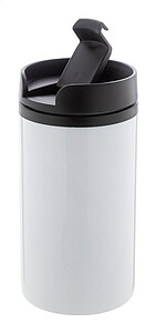 Dvoustěnný termohrnek, 250 ml, bílá