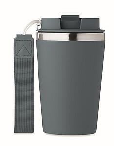 Dvoustěnný termohrnek, 350 ml, petrolejová - reklamní předměty