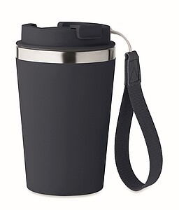 Dvoustěnný termohrnek, 350 ml, tmavá námořní modrá