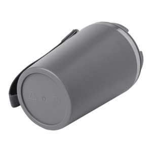 Dvoustěnný termohrnek s popruhem 350 ml, šedá