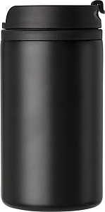 Dvoustěnný termohrnek z nerezové oceli. Objem 300ml. Černá.