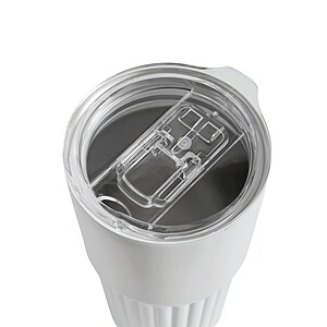 Dvoustěnný vakuový termohrnek 600 ml, bílá