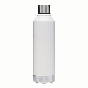 Dvouvrstvá nerezová láhev na pití, 500ml, bílá