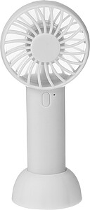Elektrický ruční ventilátor, bílá - reklamní předměty