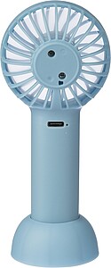 Elektrický ruční ventilátor, modrá